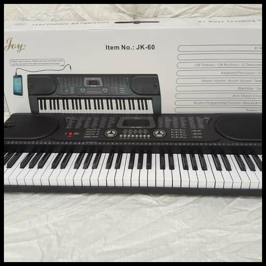 Keyboard Piano Joy Jk - 60 Organ Pemula Murahhh Bgtt