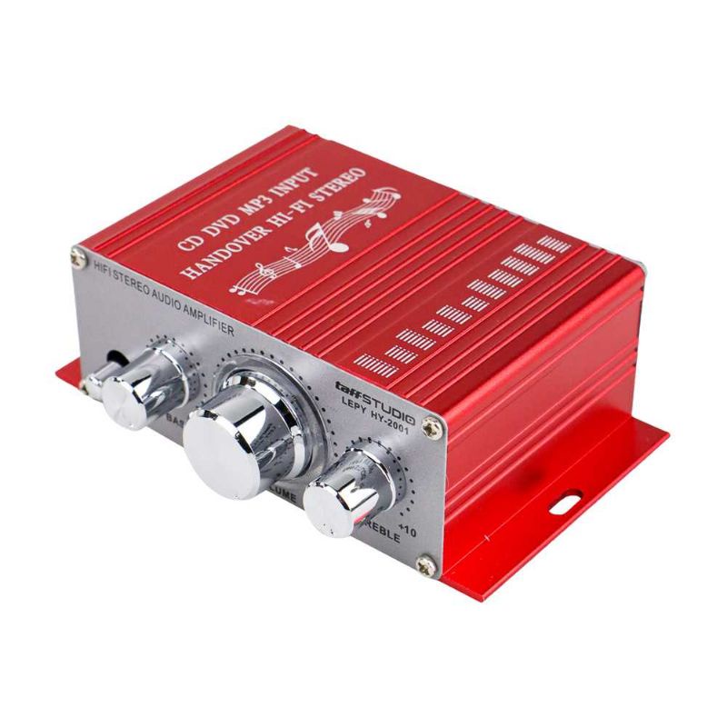 Jual Ampli Mini HiFi Stereo Power Amplifier 12V 20W 2 Channel Power ...