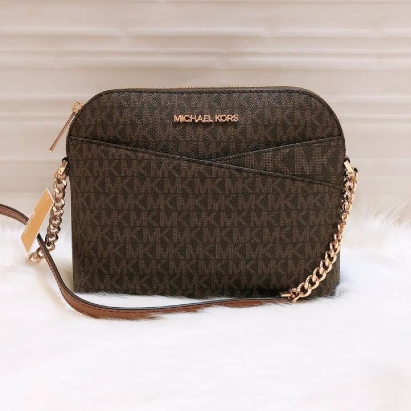 michael kors dome signature brown