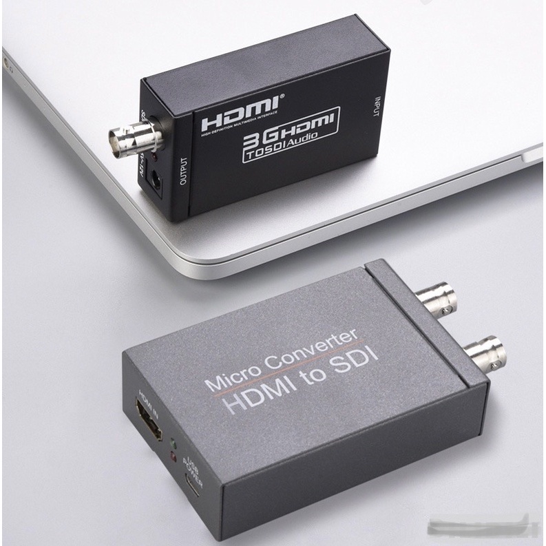 HDMI to SDI + SDI Converter FULL HD HDMI to SDI Adapter 2 SDI Output Audio Embedder Support 2.970 Gbit/s