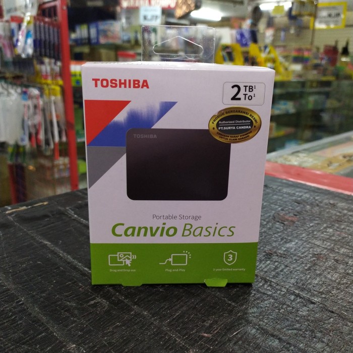 Hard Disk Hardisk External 2Tb Toshiba