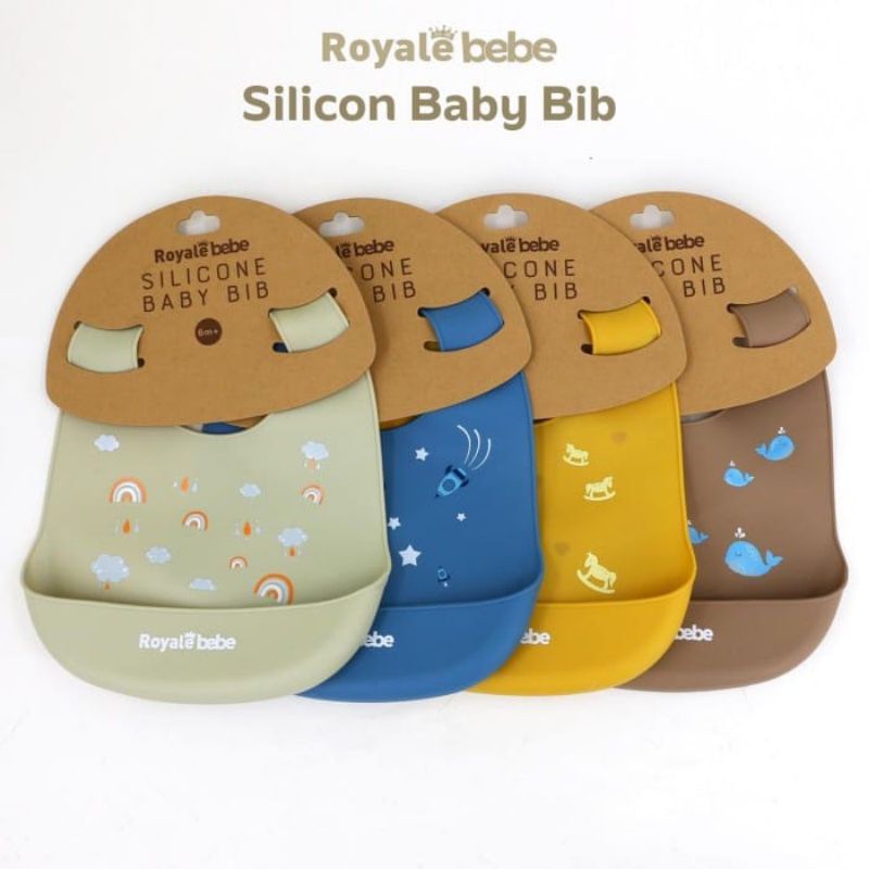 Royal Bib Silicon / Celemek Bayi / Celemek Silikon