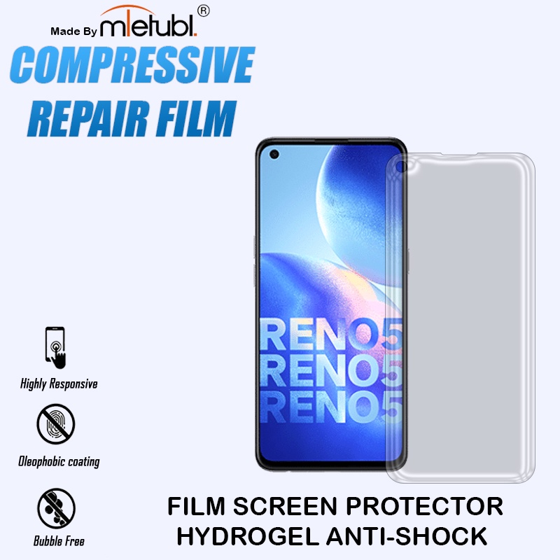 Oppo Reno 5 Anti Gores Hydrogel Not Tempered - Anti Gores Hydrogel