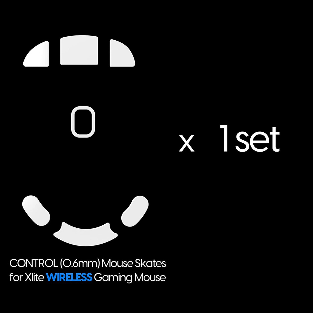 Pulsar PTFE Skates For Xlite Wireless Original Thin / CONTROL