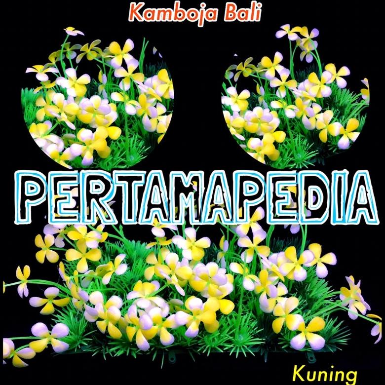 Rumput Kamboja Bali/ Tanaman Plastik Aquarium/ Rumput Aquarium/ Rumput Hiasan/ Rumput Dekorasi/ Rump