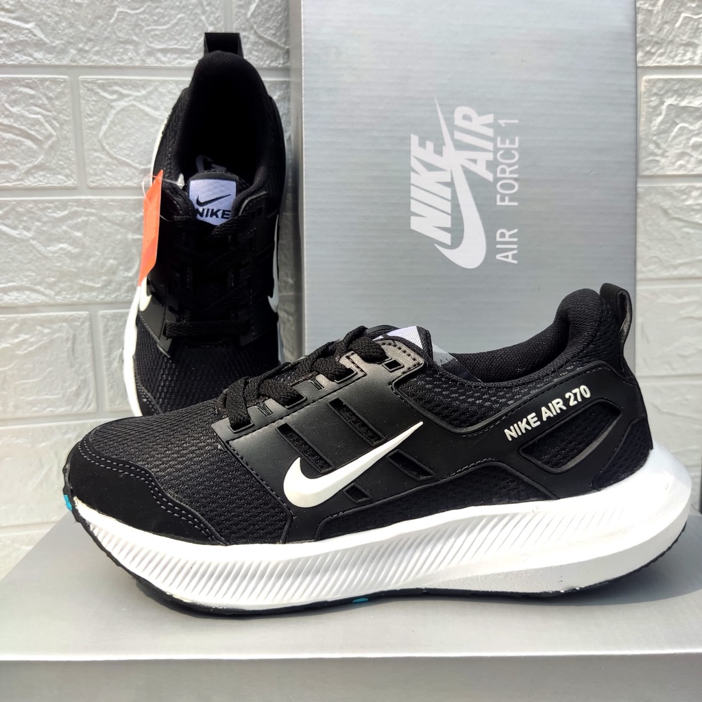 SEPATU SEKOLAH HITAM BLACK NEW ANAK LAKI-LAKI &amp; PEREMPUAN SEPATU SPORT KIDS 33-37