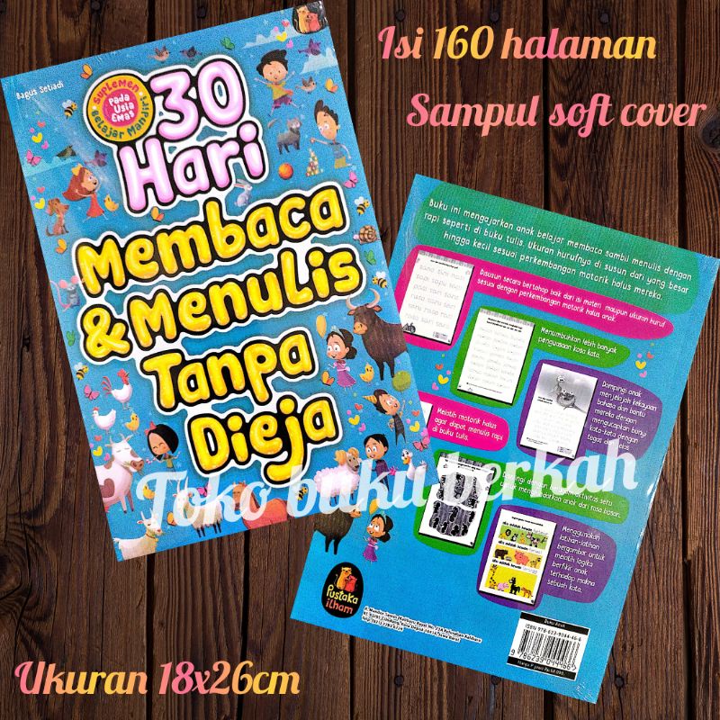 buku 30 hari membaca &amp; menulis tanpa di eja