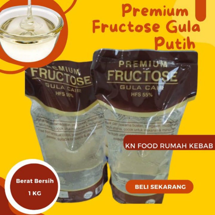 

1 dus Gula Cair Premium Fructose 10 kg