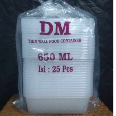 

Thinwall DM 650 Ml REC (25 pcs)