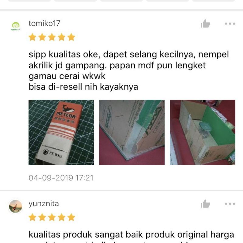 Lem Korea Tetes Cair Meteor Kayu Akrilik Besi Kulit Kuat Super Superglue Instan Glue