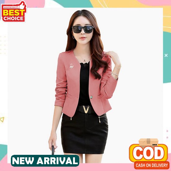Jas Casual /Jas Style Korea/Blazer Anak Muda Blazer Wanita | Jas Wanita Style | Jas Formal Blazer Ke