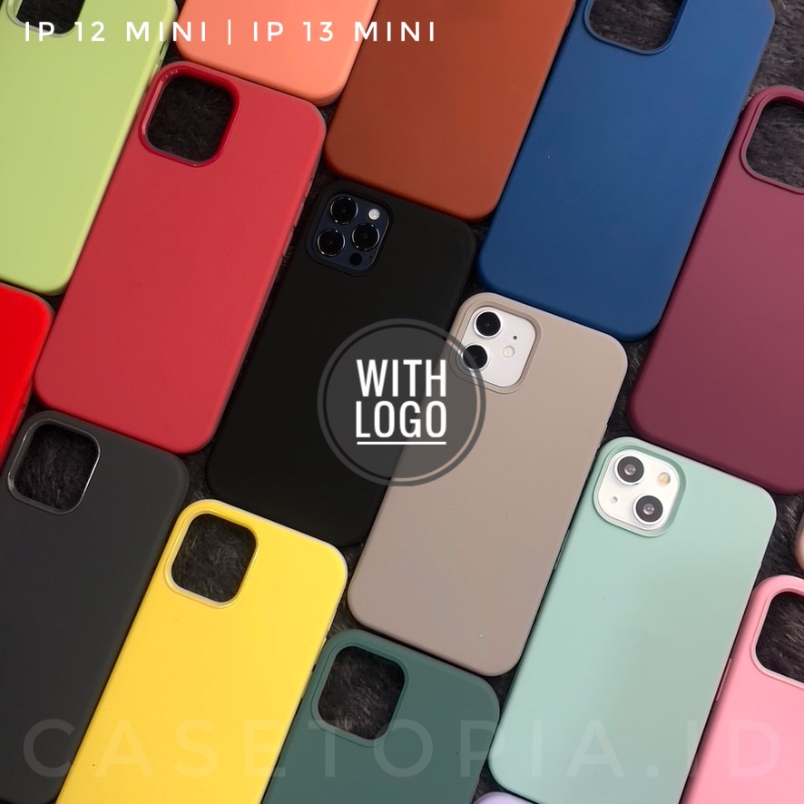 PREMIUM SILICONE CASE iPhone 13 Mini / Case iPhone 12 Mini