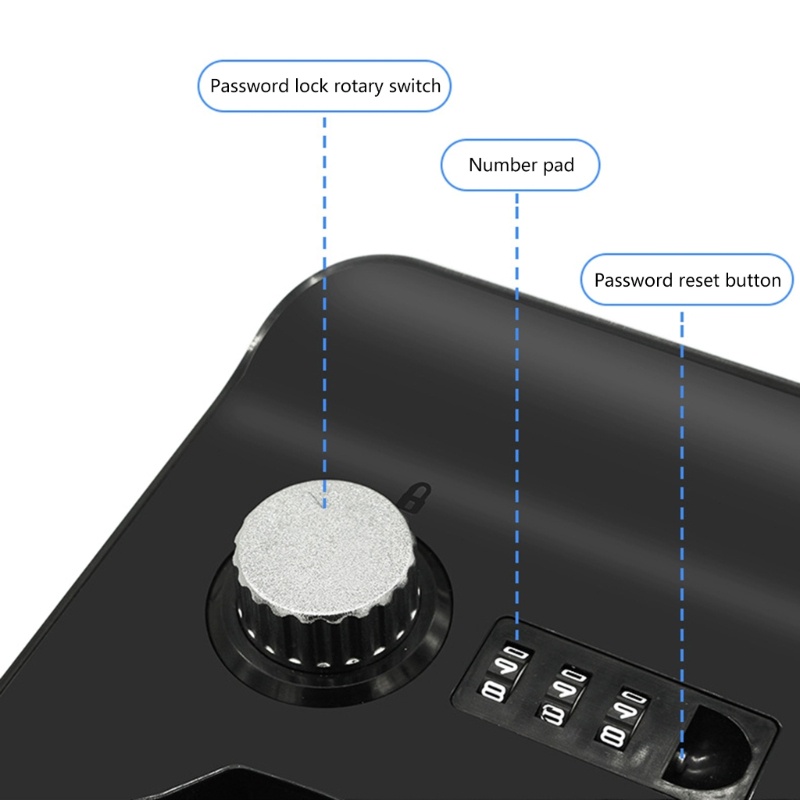 Gro 3-in-1 Stand Charger Kendaraan Elektrik Dengan Kunci Password Universal Charging Nozzle Plug Holster EV Kabel Cas Ra