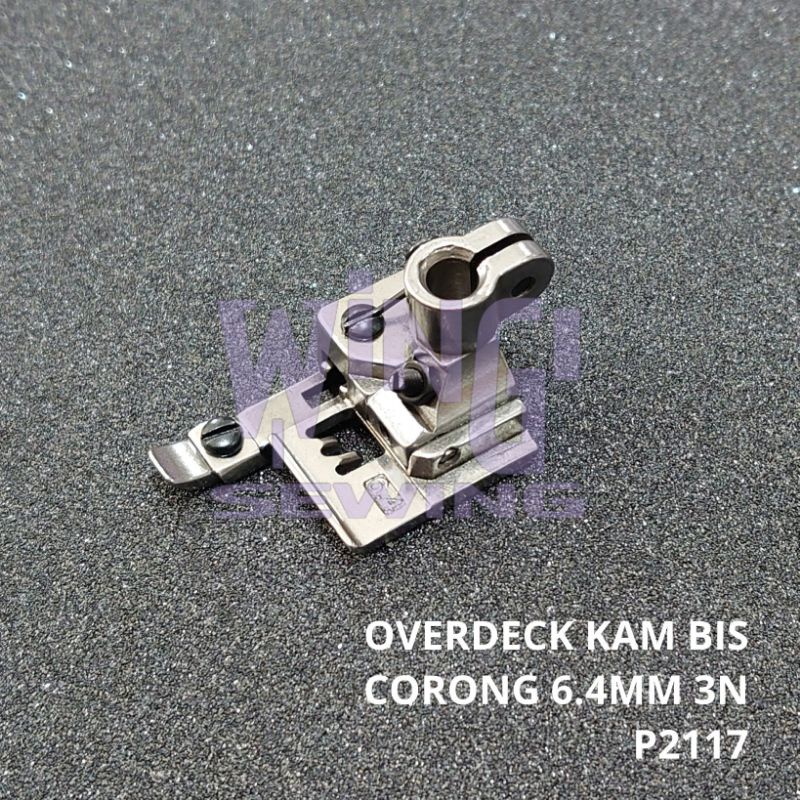 P2117 Sepatu Corong Pendek Kam Bis 6.4MM 3 Jarum Mesin Jahit Overdeck