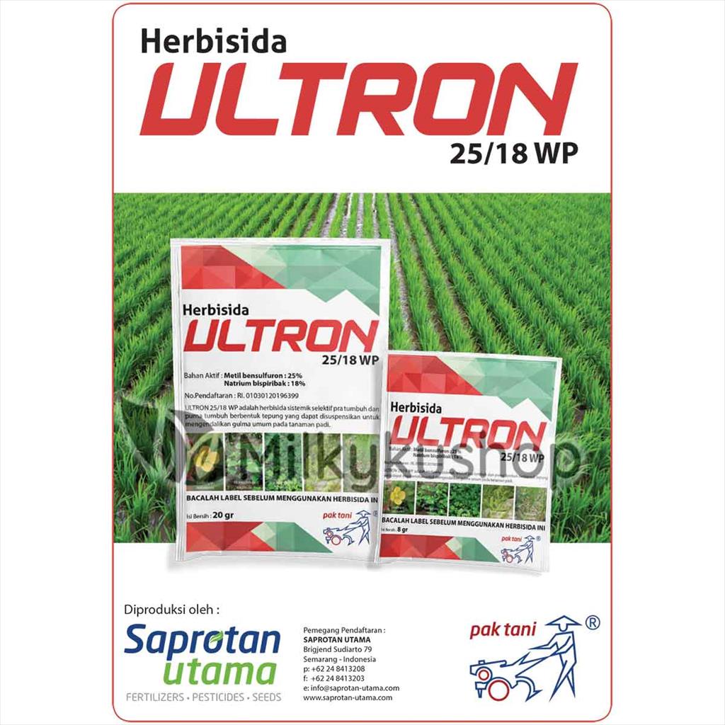 ULTRON 25/18 WP ISI 20 GRAM PER SACHET HERBISIDA