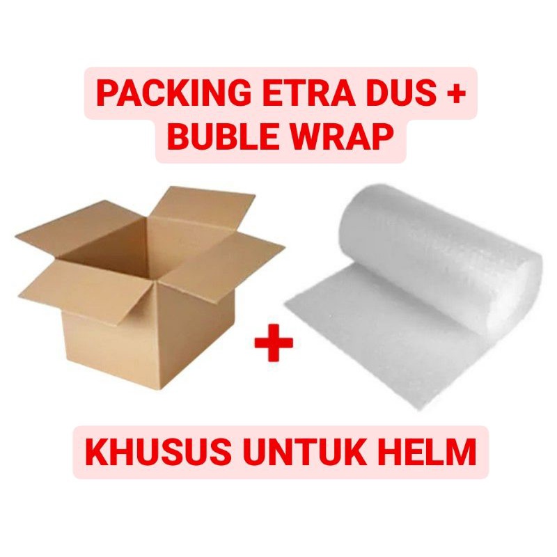 

TAMBAHAN PACKING DUSS + BUBLE WRAP EXTRA