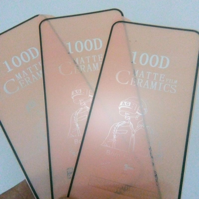 Tempered Glass Oppo Reno 4F | Reno4f Anti Gores Pelindung Pengaman Layar HP Matte Film Ceramics Original