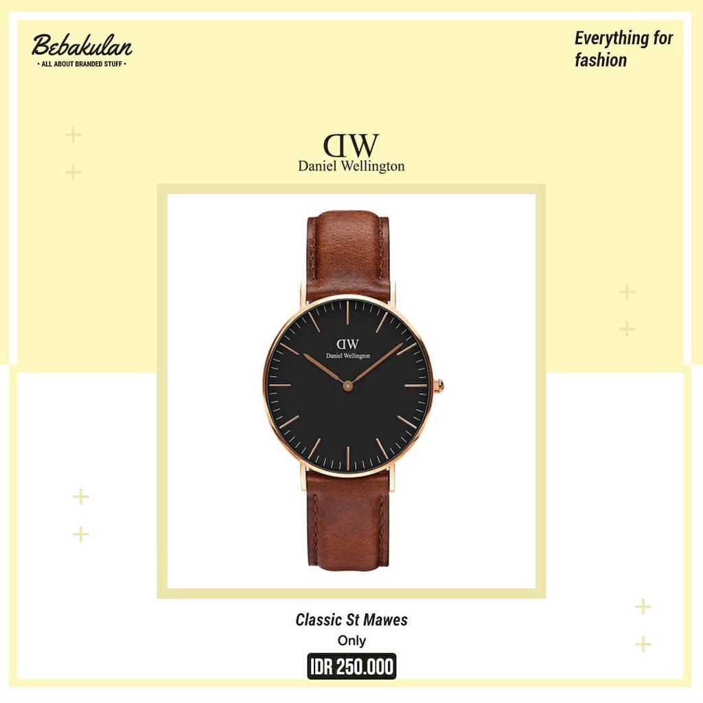 Jual [ORIGINAL 100] Jam Tangan DW Danielwllngton Classic ST Mawes