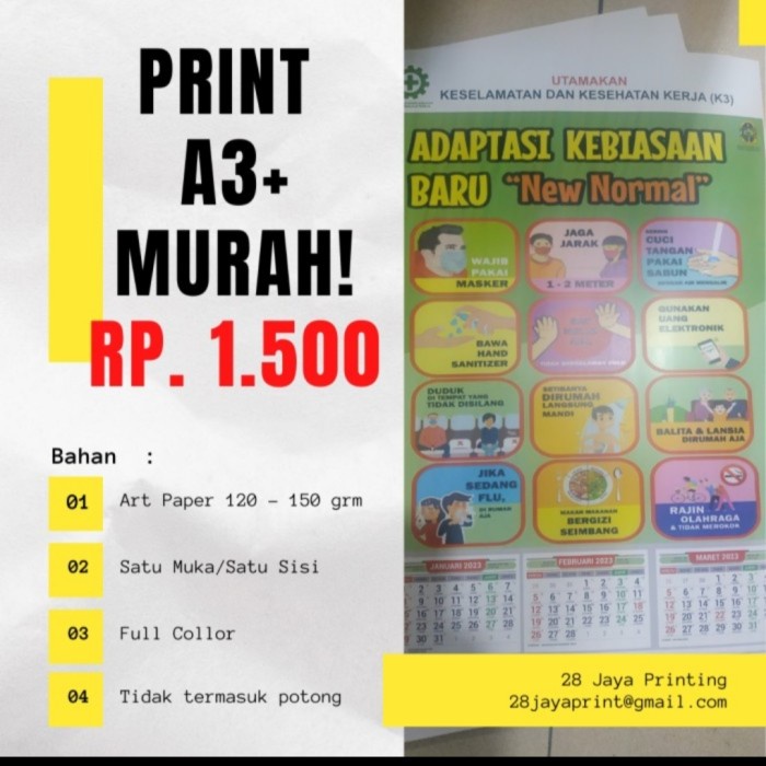 

Promo Biaya Potong Art Paper A3+ Diskon