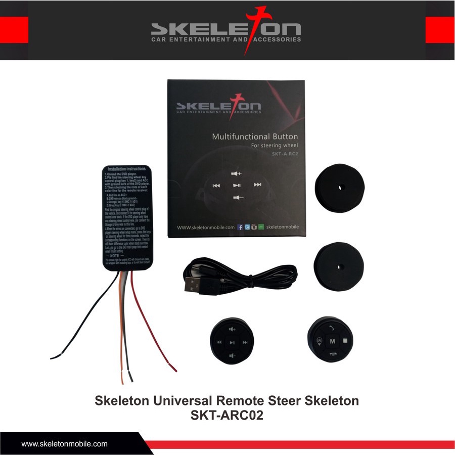 Skeleton Universal Remote Steer Control - Remote Stir - SKT-A RC 02