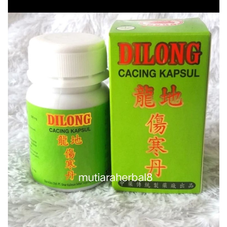 Dilong Cacing kapsul 60 's ( untuk demam ,tifus)