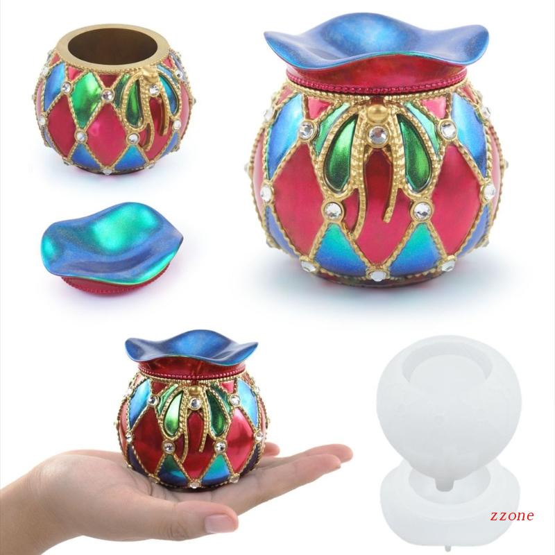 Cetakan Kristal Epoxy Resin 3D Bahan Silikon Bentuk Tas Untuk Membuat Kerajinan