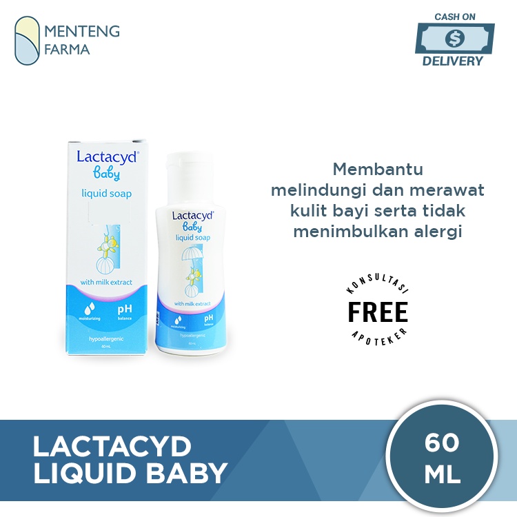 Lactacyd Baby Gentle Care 60 mL - Melindungi dan Merawat Kulit Bayi