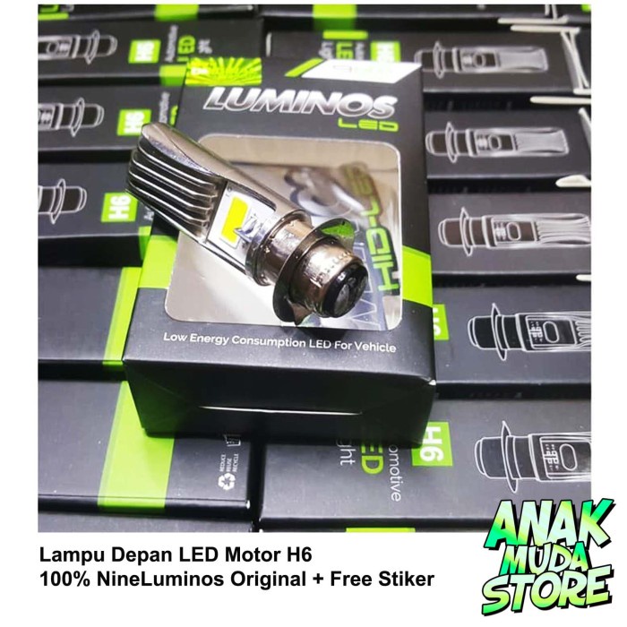 Lampu Depan Led Motor Lampu Utama Headlamp Nine Luminos Beat Mio Vario