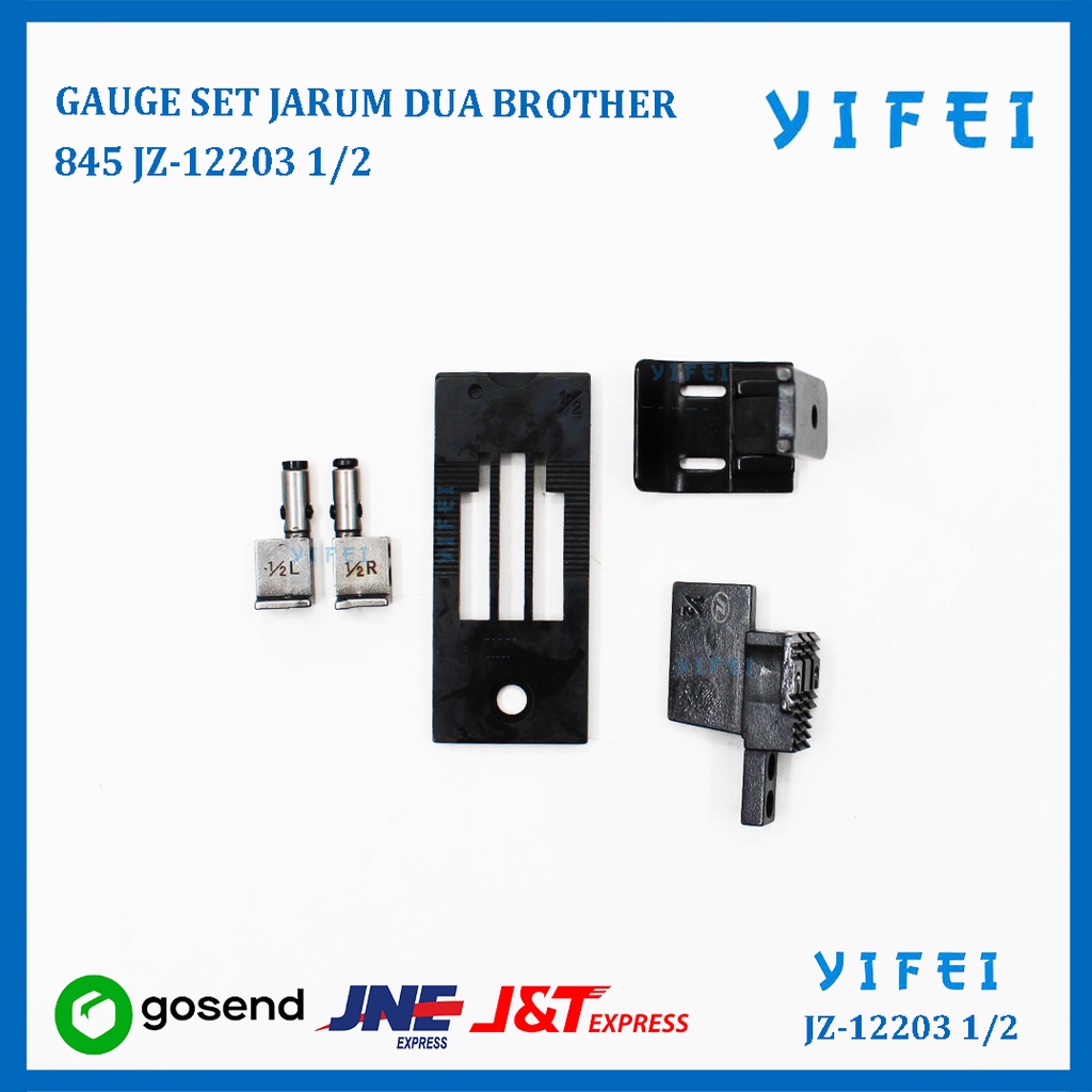 GAUGE SET JARUM DUA BROTHER 845 YIFEI-12203 1/2