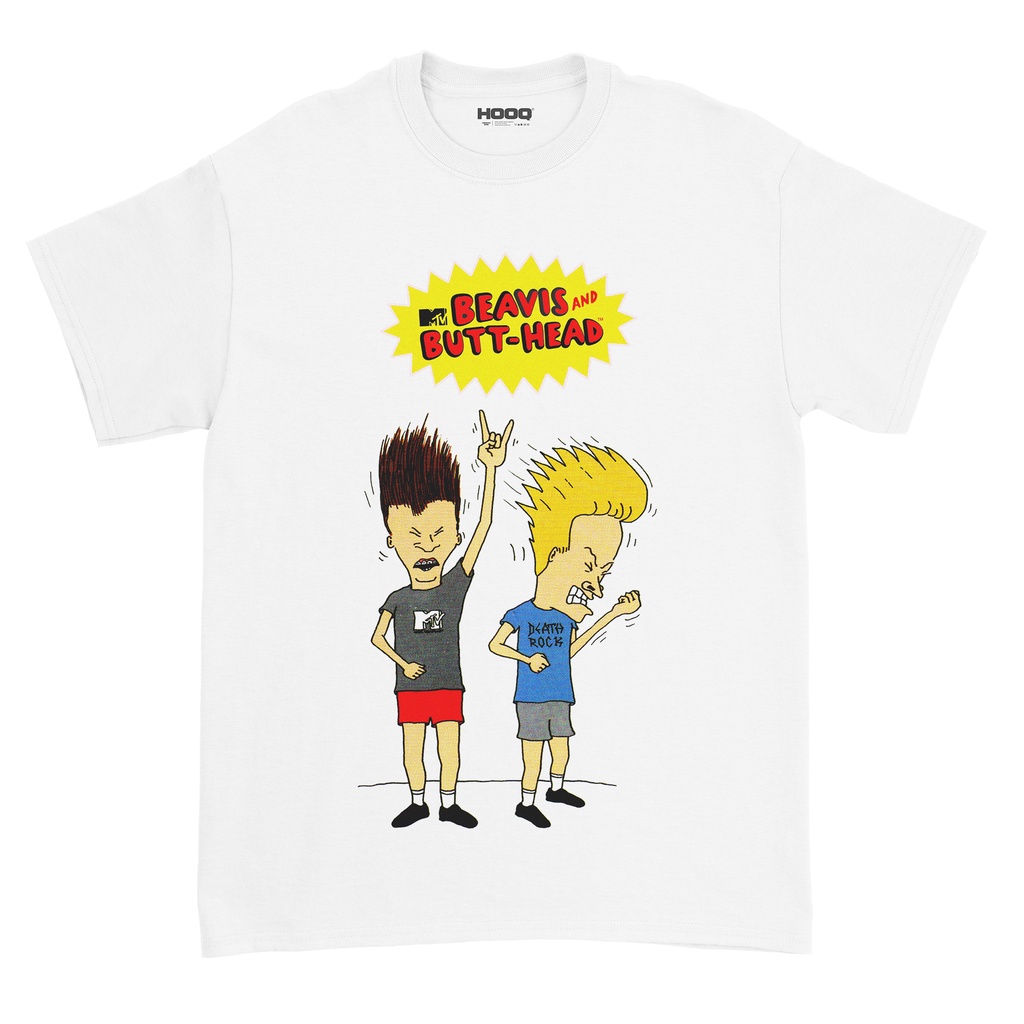 ( COD ) KAOS BEAVIS AND BUTTHEAD RAWK / UNISEX / BAJU BEAVIS AND BUTTHEAD / BEAVIS AND BUTTHEAD