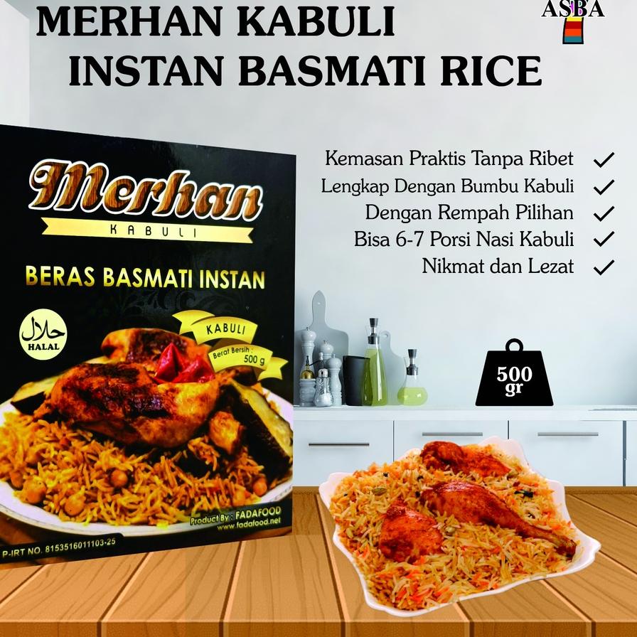 

DISKON BRANDS FESTIVAL Merhan Instan Basmati Rice Kebuli 500gr buruan
