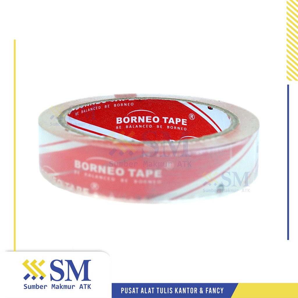 

ISOLASI BORNEO LOSS SUPER CLEAR 1" x 72 y