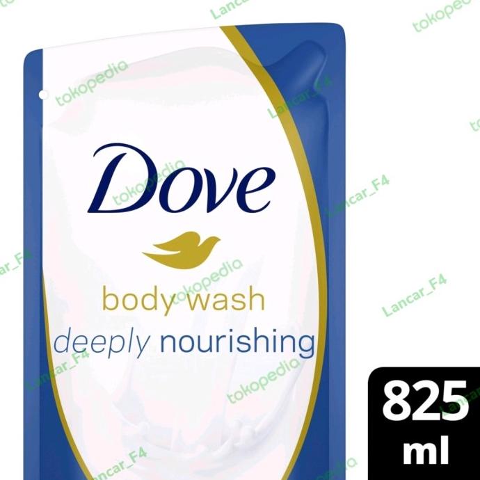 Dove Body Wash Deeply Nourishing Refill Sabun Mandi Cair 850 ml