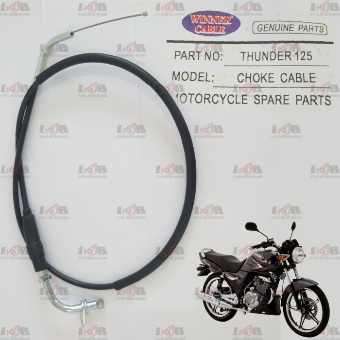 Kabel Cuk Suzuki Thunder 125 Smash Shogun110 New 125 Axelo Kawat Choke