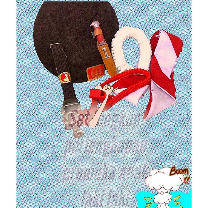 SET LENGKAP TERLARIS PERALATAN PRAMUKA SD ANAK LAKI LAKI PERLENGKAPAN PRAMUKA SD