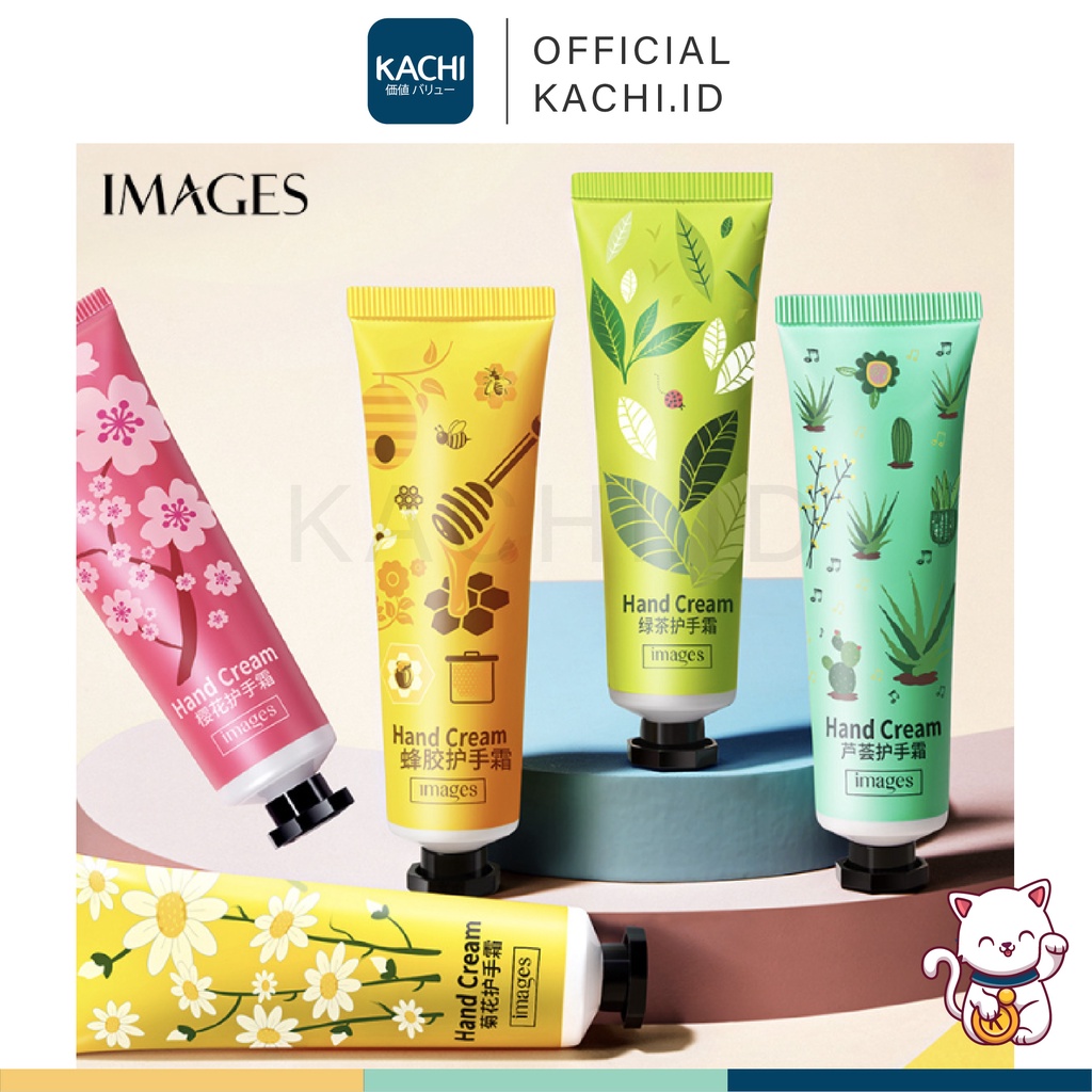 KACHI - IMAGES Hand Cream Krim Tangan Alami Natural Untuk Kulit Pecah 30 Gr IM019