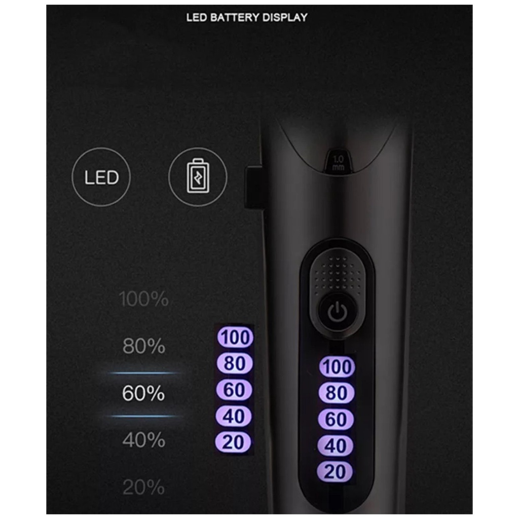 Alat Cukur Rambut Kemei Electric Professional Hair Clipper Grooming Waterproof Anti Air Mesin Cukuran Kemei KM 1627