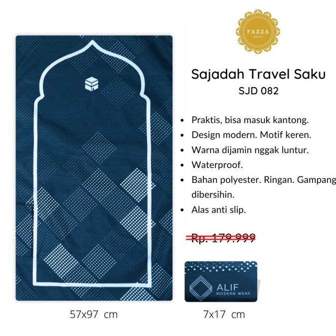 [FREE TASBIH] Sajadah Travel Anti Air | Anti Slip | Anti Covid - 082