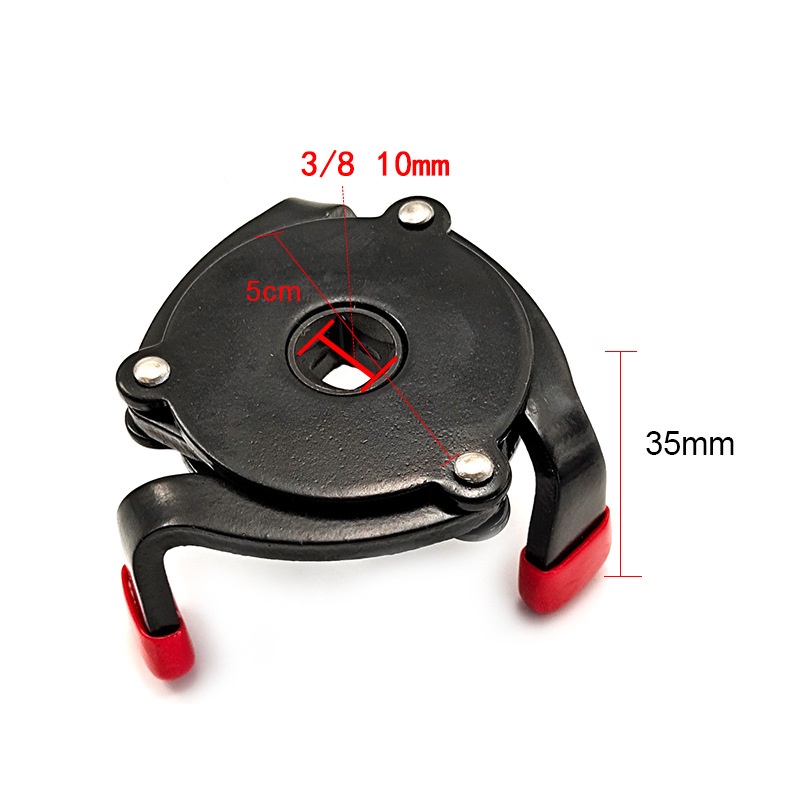 Oil Filter Wrench / Kunci Filter Oli 60-100mm Kunci Pembuka Filter Oli Kunci Filter 3 Way