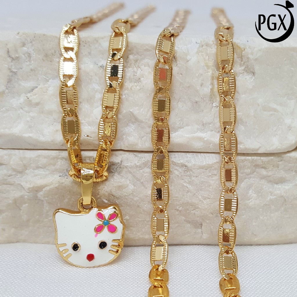 PGX Kalung Anak Perempuan Xuping Lapis Emas Aksesoris Fashion Perhiasan Premium - XA019