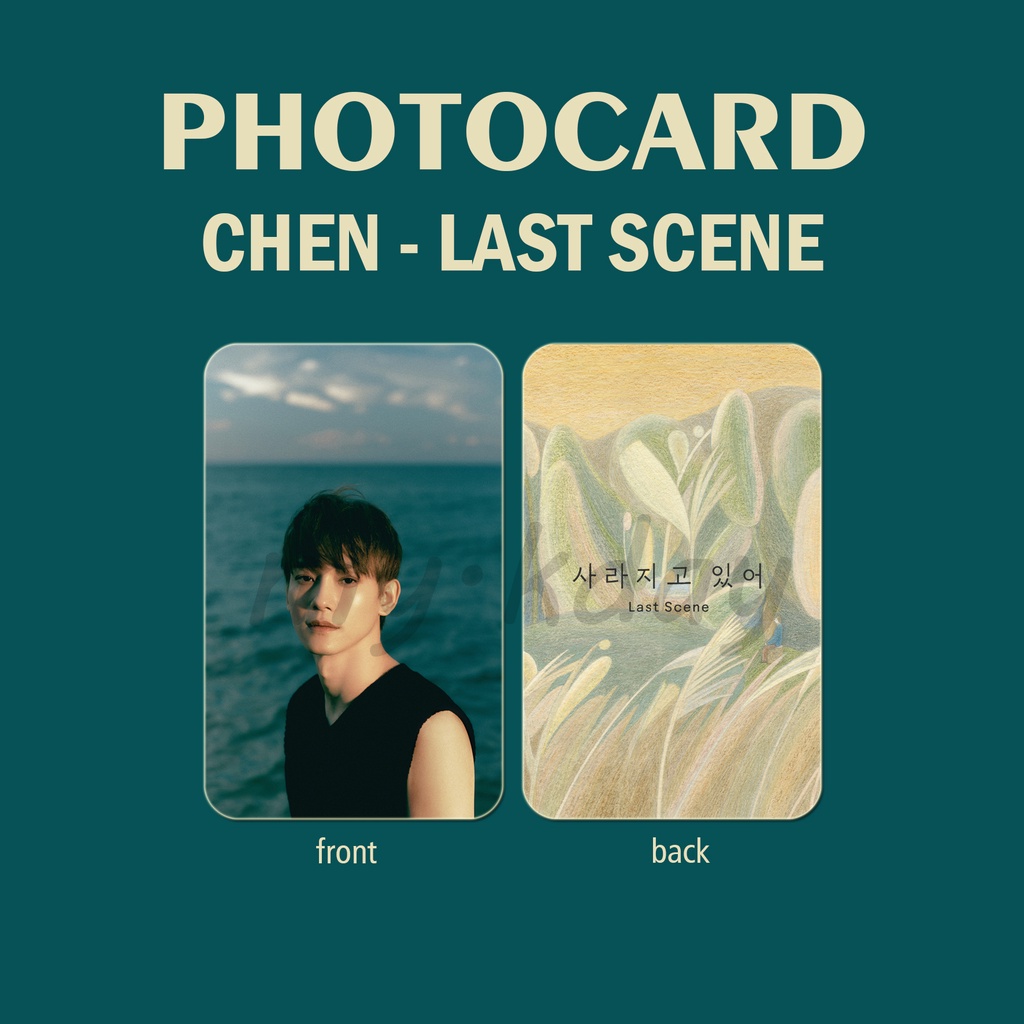 PC-1063, Unofficial Photocard Chen Last Scene 2 sisi