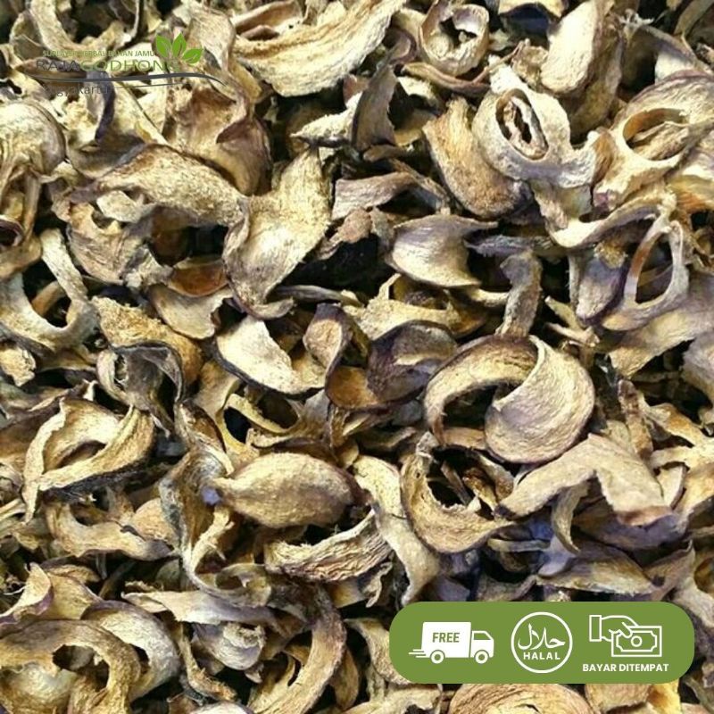 

buah mahkota dewa kering berkualitas 500 gram dan 1 kg