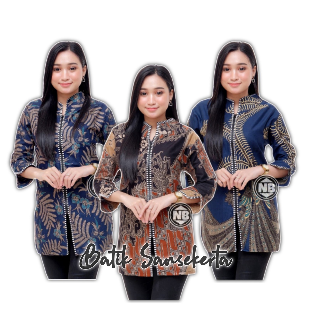 BAJU BATIK WANITA MODERN MONALISA GENES