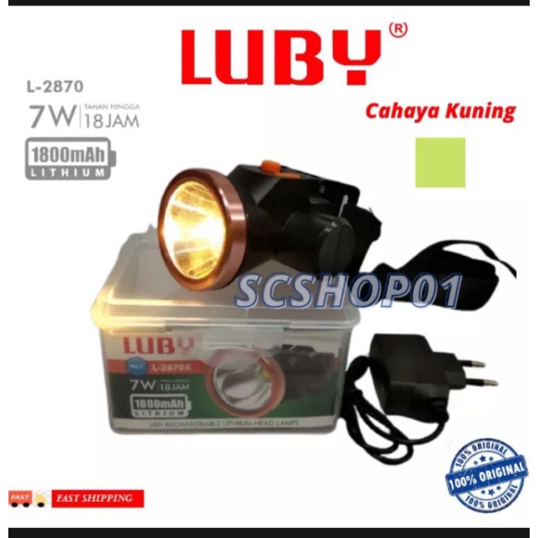 SENTER LUBY/SENTER KEPALA/SENTER LUBY 7 W