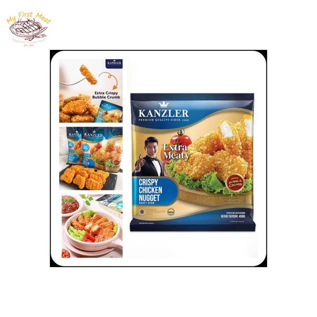 

KANZLER CRISPY CHICKEN NUGGET 450g