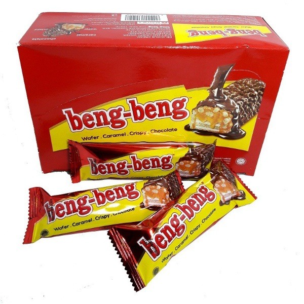 

( HOKKY) BENG BENG 25 GR WAFER CARAMEL COKLAT CRISPY BENGBENG BENG2