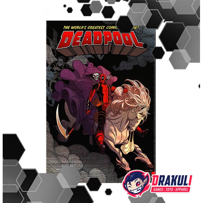 

Drakuli Hobbies Comic Deadpool The Worlds Greatest Comic Magazine Hardcover