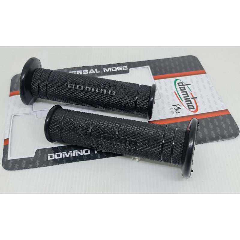 Handfat Stang motor gede Domino Long 13cm MOGE Grip stang motor laki Hangrip pegangan Gas motor gede vixion Tiger megapro Rxk Cb cbr ninja Byson 13cm