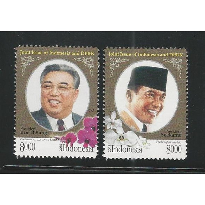 

Hadir Perangko/Prangko Indonesia Terbit Bersama Korea. Sukarno & Kim Il Sung Terlaris