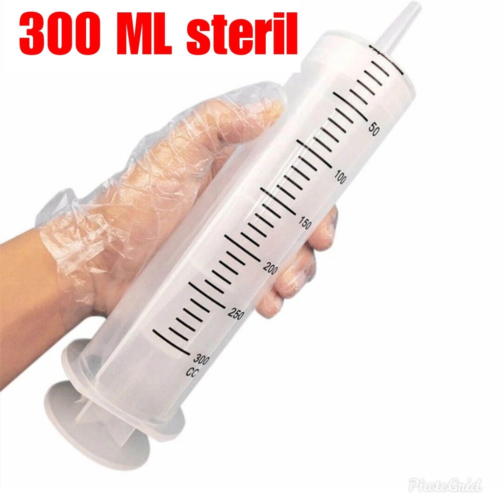 suntikan BESAR 300 ml bukan 150 CC 200 CC 500 CC - syringe spoit spuit tabung suntik LARGE SYRINGE